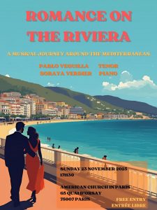 Romance on the Riviera @ American Church of Paris